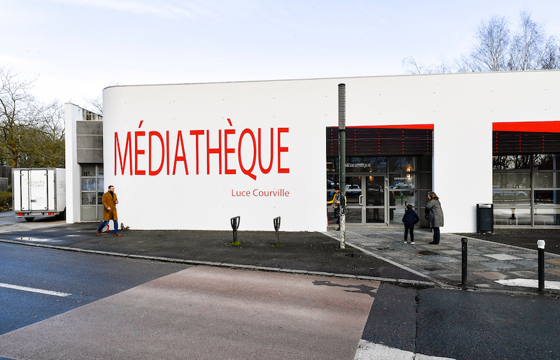 Luce-Courville, inauguration de la médiathèque